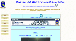Desktop Screenshot of barkstonashfa.co.uk
